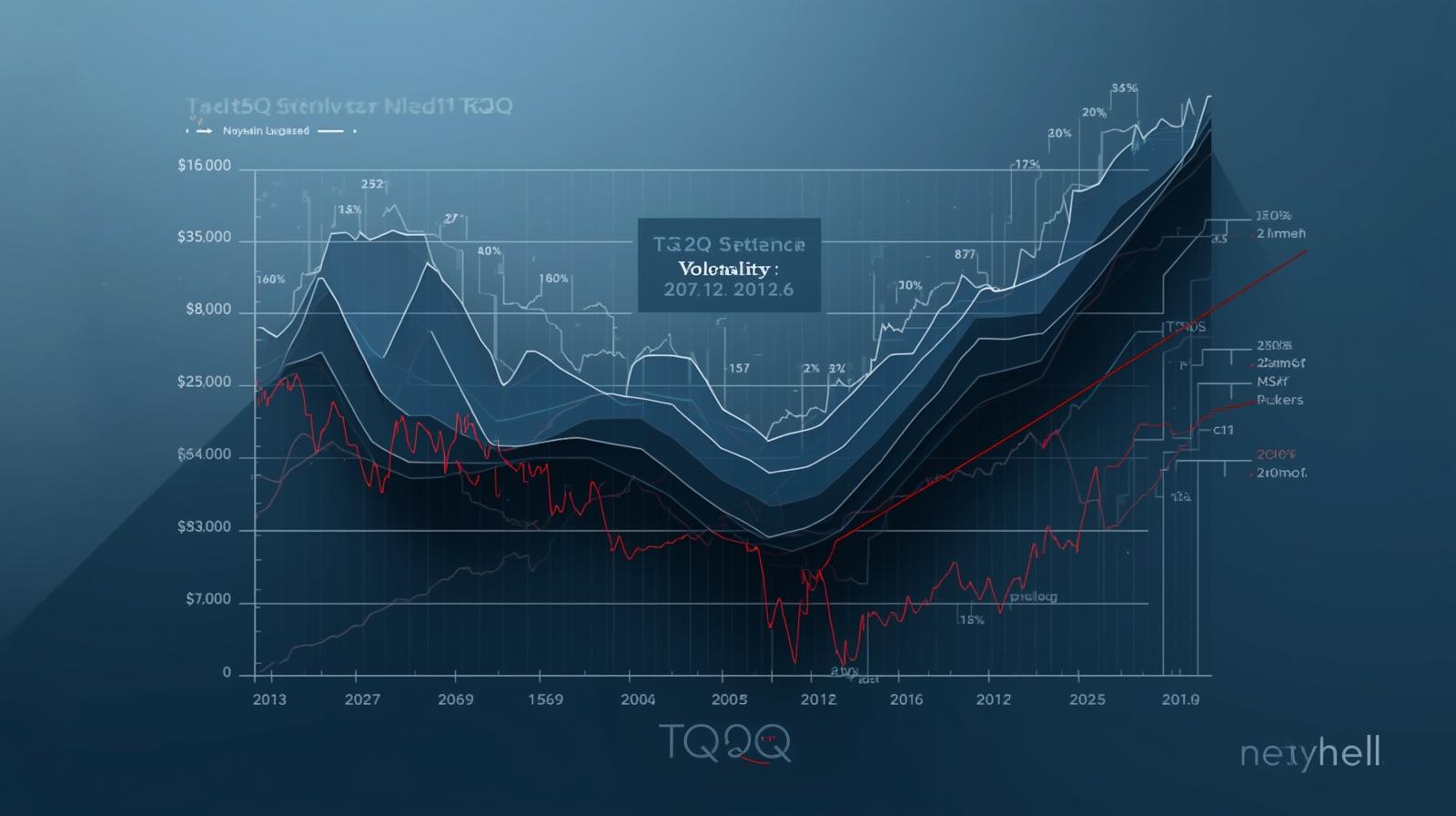 TQQQ 변동성 손실 분석 그래프